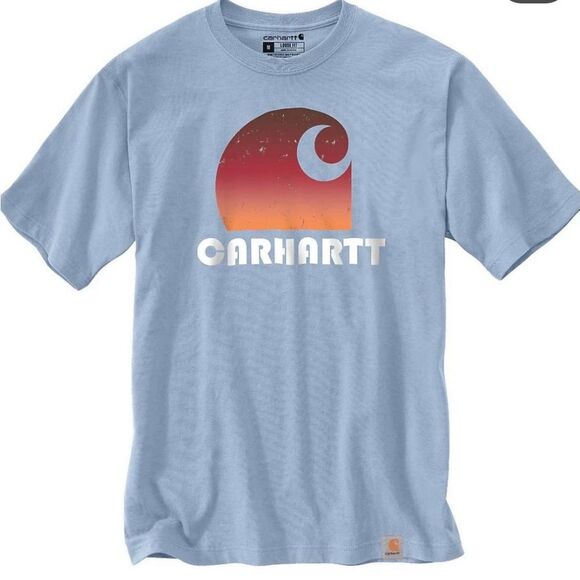 Carhartt Loose Fit Heavyweight C Graphic S/S T-Shirt - Picture 1 of 9